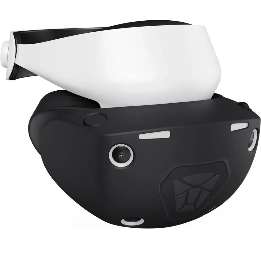 PS VR2 Face Cover W Shell Protective Face Cushion, Thumb Grips, & Cable Strap
